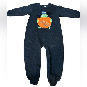 FUNSTUFF 4T/5T✨VINTAGE Kids Halloween Black One Piece jumper very good condition